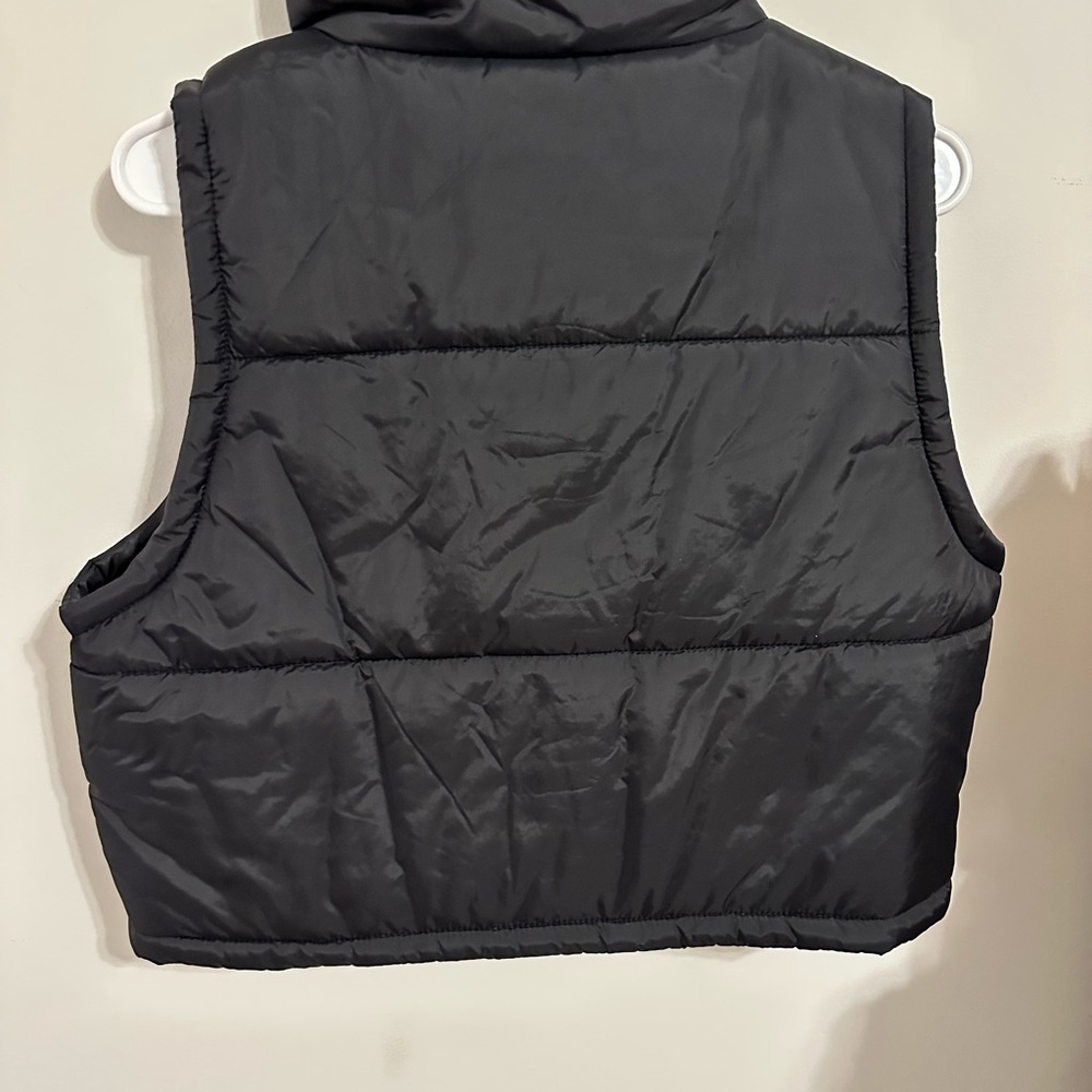Black Puffer Vest